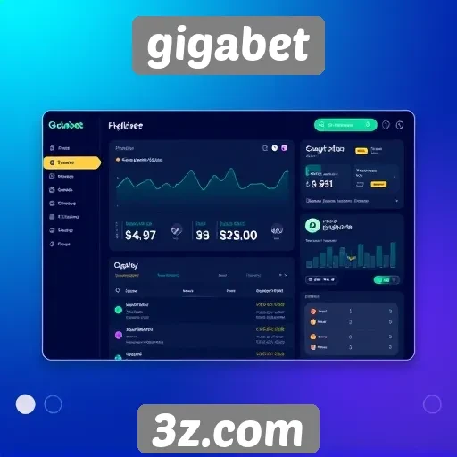 explorando a interface de usuário do gigabet