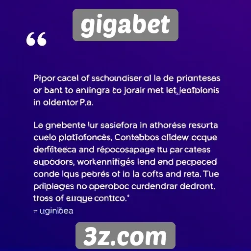 Opiniões de usuários sobre a experiência no gigabet